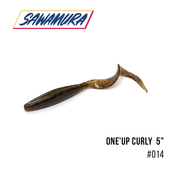 

Твистер Sawamura One'Up Curly 5" (5 шт.) (014)