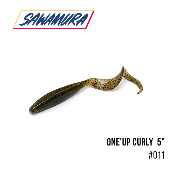 

Твистер Sawamura One'Up Curly 5" (5 шт.) (011)