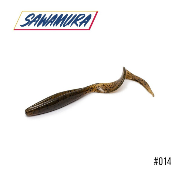 

Твистер Sawamura One'Up Curly 3.5" (6 шт.) (014)