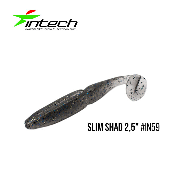 

Приманка Intech Slim Shad 2,5"(12 шт) (IN59)