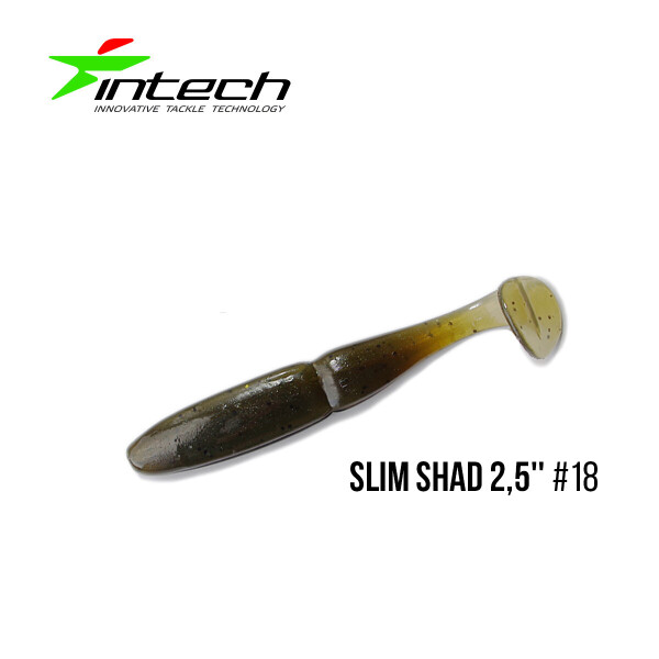 

Приманка Intech Slim Shad 2,5"(12 шт) (#18)