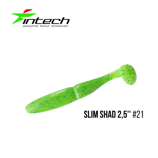 

Приманка Intech Slim Shad 2,5"(12 шт) (#21)