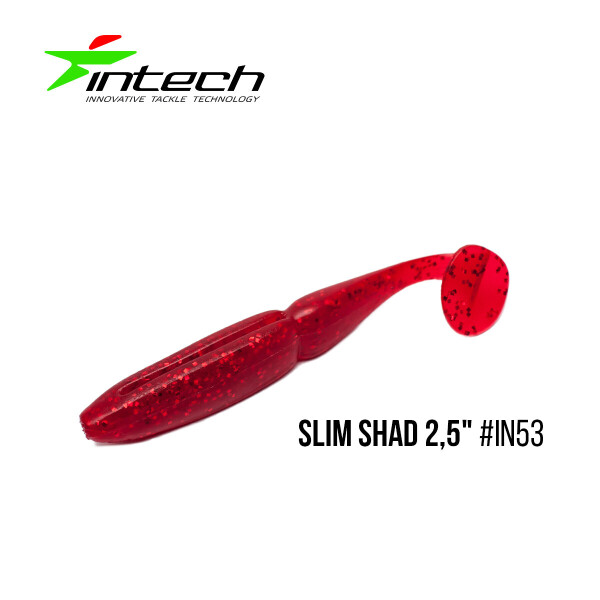 

Приманка Intech Slim Shad 2,5"(12 шт) (IN53)