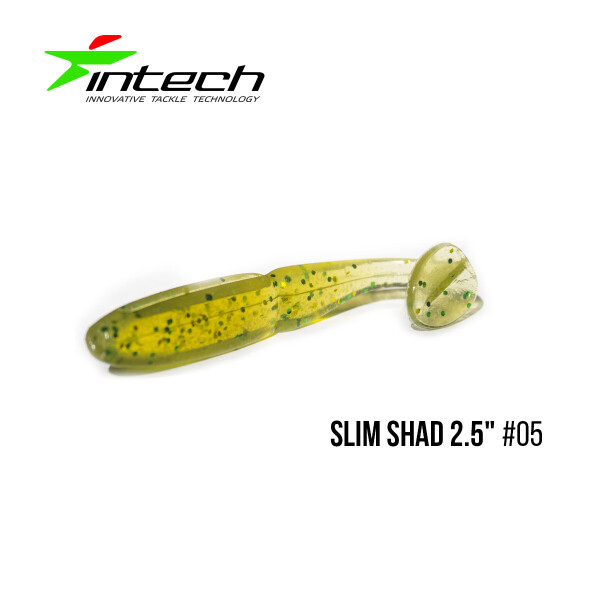 

Приманка Intech Slim Shad 2,5"(12 шт) (#05)