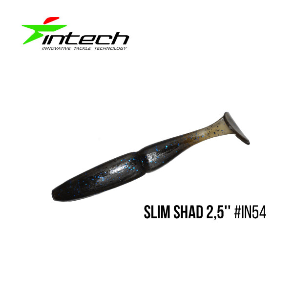 

Приманка Intech Slim Shad 2,5"(12 шт) (IN54)