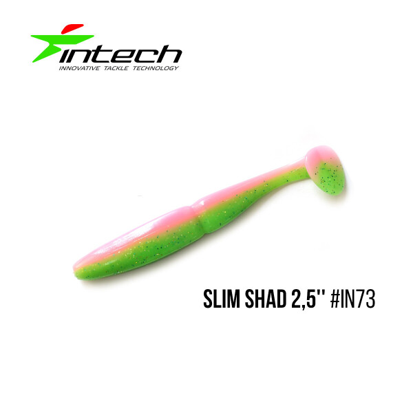 

Приманка Intech Slim Shad 2,5"(12 шт) (IN73)