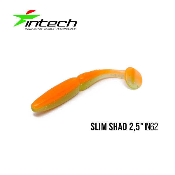 

Приманка Intech Slim Shad 2,5"(12 шт) (IN62)