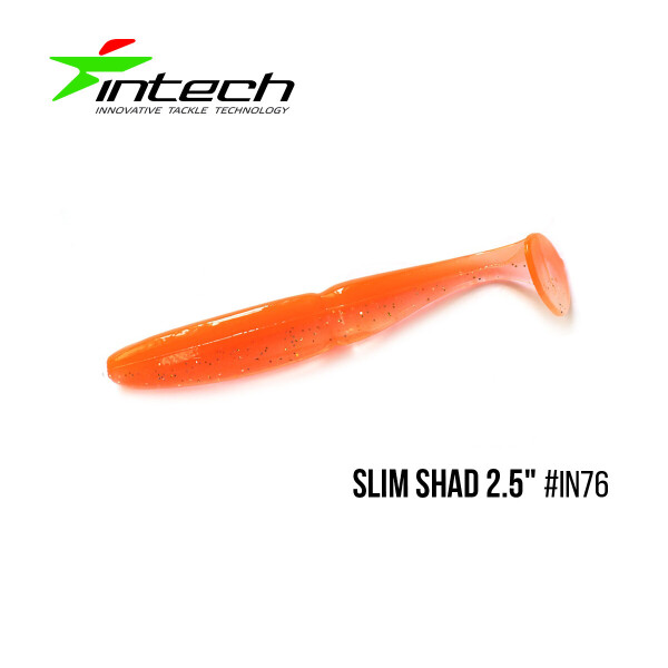

Приманка Intech Slim Shad 2,5"(12 шт) (IN76)
