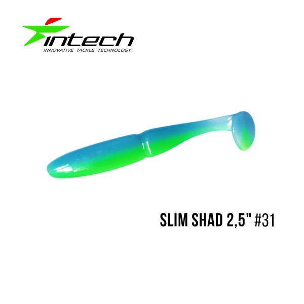 

Приманка Intech Slim Shad 2,5"(12 шт) (#31)