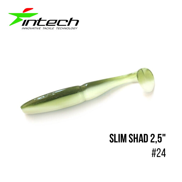 

Приманка Intech Slim Shad 2,5"(12 шт) (#24)