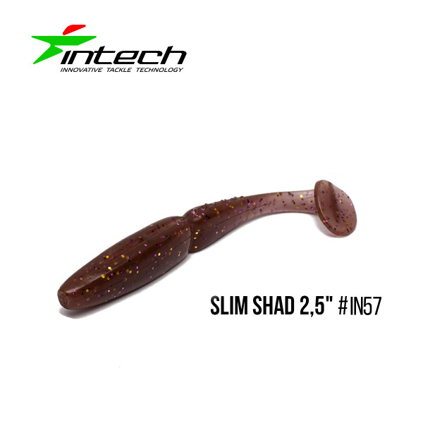 

Приманка Intech Slim Shad 2,5"(12 шт) (IN57)