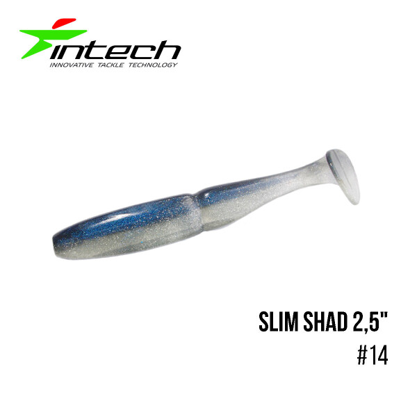 

Приманка Intech Slim Shad 2,5"(12 шт) (#14)