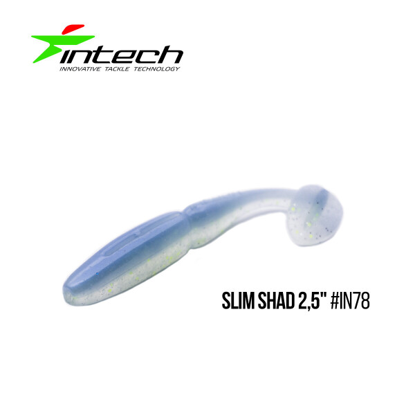 

Приманка Intech Slim Shad 2,5"(12 шт) (IN78)