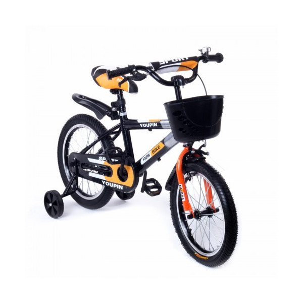 

Велосипед AL Toys 16" TZ-002 Black/Orange (TZ-002)