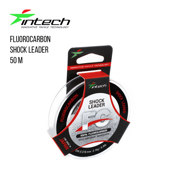 Флюорокарбон Intech FC Shock Leader 50м (0.141mm (1.3kg / 2.9lb))