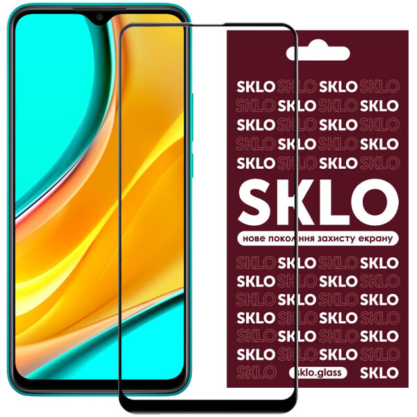 

Защитное стекло SKLO 3D (full glue) для Xiaomi Redmi 9 (Черный) (908809)