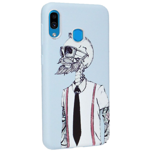 

TPU чехол Viva Print для Samsung Galaxy A20 A205F (Скелет) (908933)