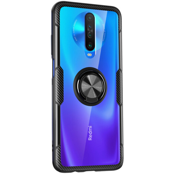 

TPU+PC чехол Deen CrystalRing for Magnet (opp) для Xiaomi Mi 9T (Бесцветный / Черный) (908285)