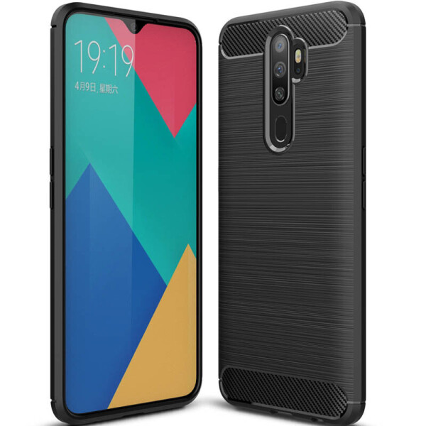 

TPU чехол Slim Series для Oppo A5 (2020) (Черный) (906527)