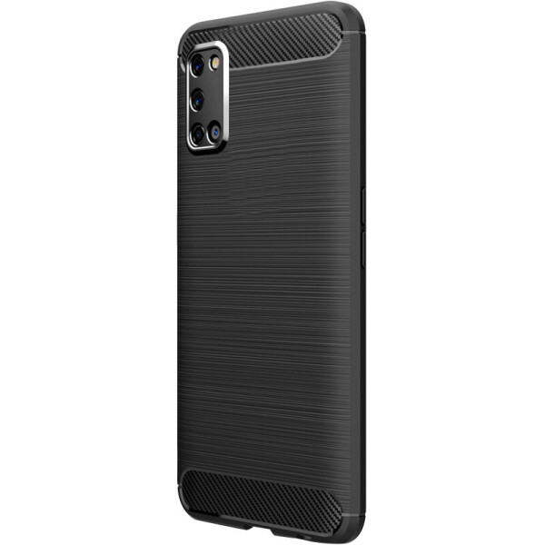 

TPU чехол Slim Series для Oppo A52 (Черный) (906532)