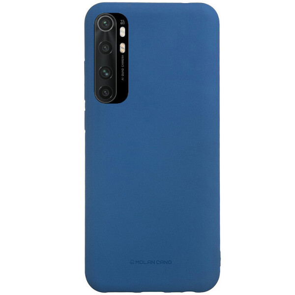 

TPU чехол Molan Cano Smooth для Xiaomi Mi Note 10 Lite (Синий) (908761)