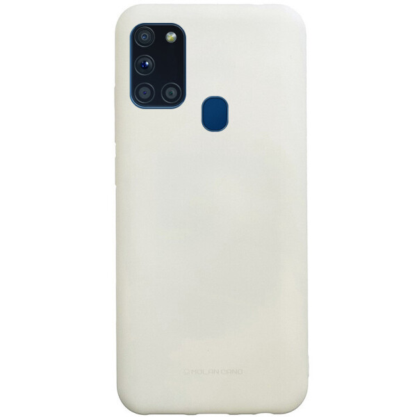 

TPU чехол Molan Cano Smooth для Samsung Galaxy A21s (Серый) (908741)