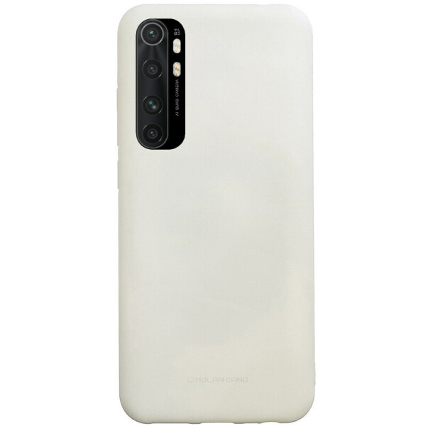 

TPU чехол Molan Cano Smooth для Xiaomi Mi Note 10 Lite (Серый) (908760)