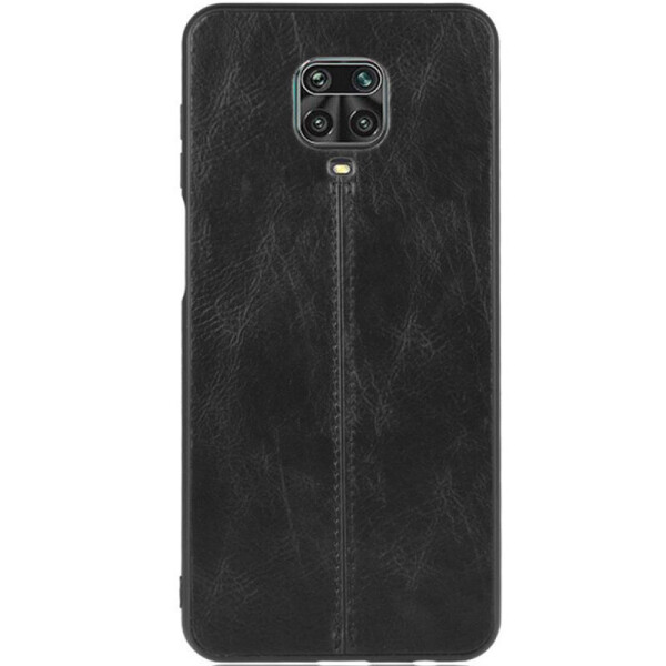 

Кожаный чехол Line для Xiaomi Redmi Note 9 Pro (Черный) (908799)