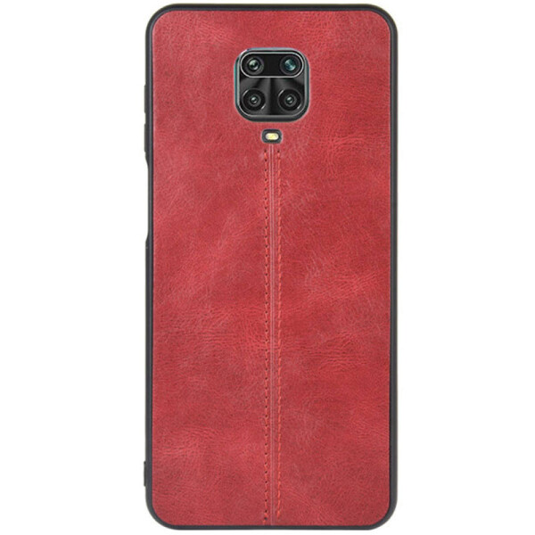 

Кожаный чехол Line для Xiaomi Redmi Note 9 Pro (Красный) (908797)