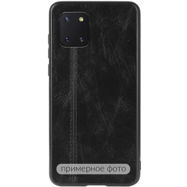 

Кожаный чехол Line для Xiaomi Mi 10 (Черный) (907762)