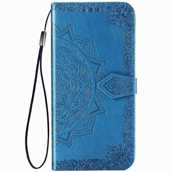 

Кожаный чехол (книжка) Art Case с визитницей для Huawei Y5p (Синий) (908693)
