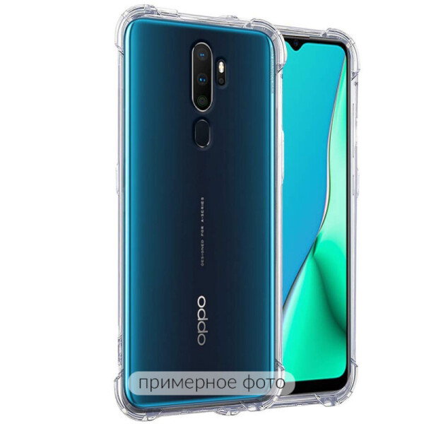 TPU чехол Epic Ease с усиленными углами для Oppo Reno 2 (Прозрачный / Transparent) (906832)