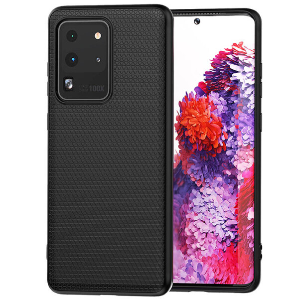 

Чехол TPU-PC Triangle mate для Samsung Galaxy S20 Ultra (Черный) (907720)
