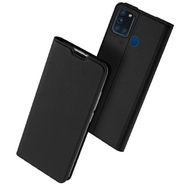 

Чехол-книжка Dux Ducis с карманом для визиток для Samsung Galaxy A21s (Черный) (908884)