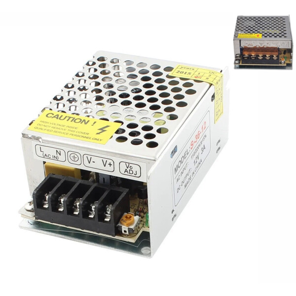 

Блок питания адаптер металл 12v (673839)