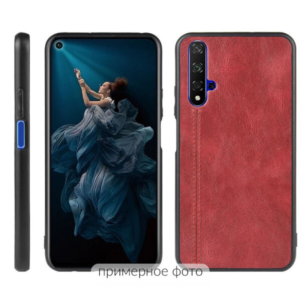 

Кожаный чехол Line для Samsung Galaxy A11 (Красный) (907730)