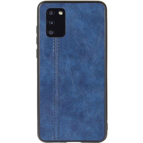 

Кожаный чехол Line для Samsung Galaxy A41 (Синий) (907736)