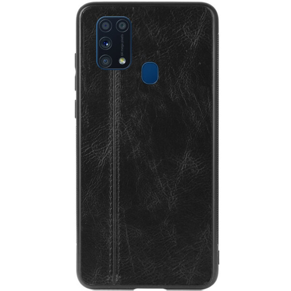 

Кожаный чехол Line для Samsung Galaxy M31 (Черный) (907752)