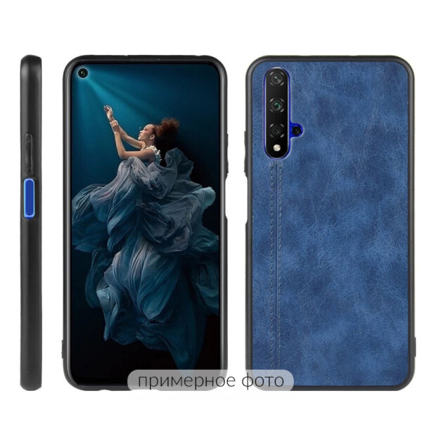 

Кожаный чехол Line для Samsung Galaxy A11 (Синий) (907731)