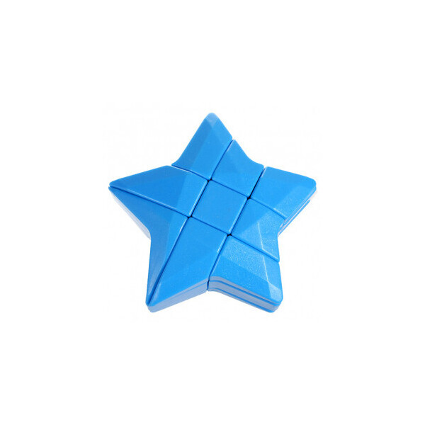 

Звезда Рубика Голубая 3x3 (Blue Star Cube) YJ8620 blue