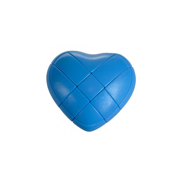 

Сердце Рубика Голубое 3x3 (Blue Heart Love Cube) YJ8621 blue