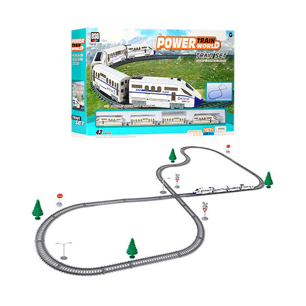 

Железная дорога со светом и звуком 2183