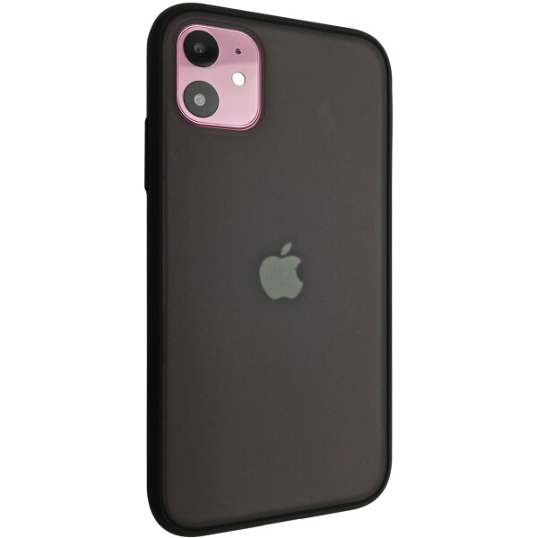 

Чехол-накладка Silicone iPaky Polychromatic для Apple iPhone 11 (black)
