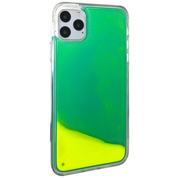 

Чехол-накладка DK Silicone Liquid Neon Sand для Apple iPhone 11 Pro (green-yellow)
