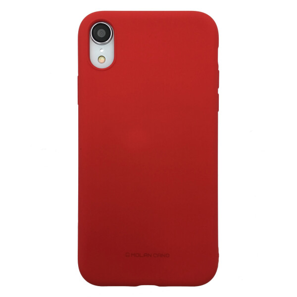

Чехол-накладка Silicone Hana Molan Cano для Apple iPhone XR (red)