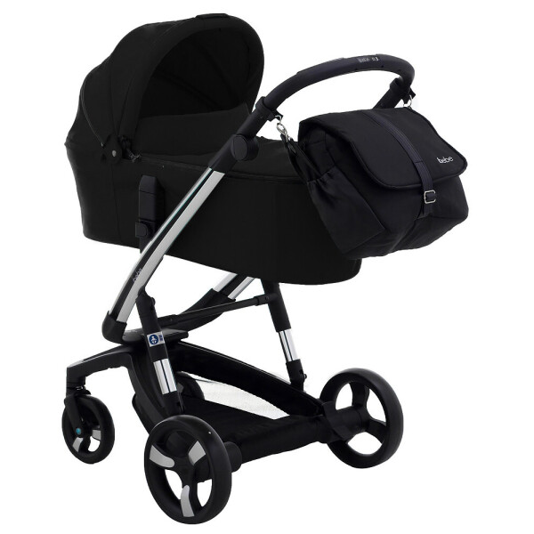 

Коляска 2 в 1 Ibebe i-stop Chrome IS7 black 624441