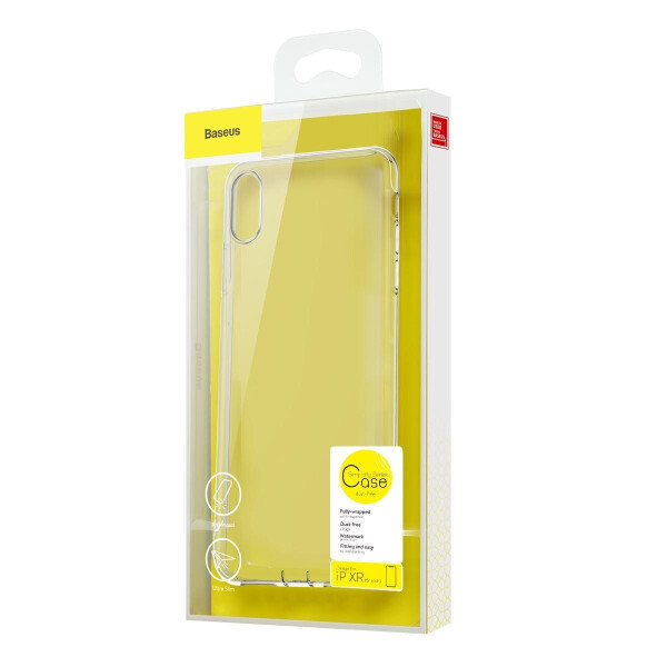 

Чехол-накладка Silicone Baseus Simplicity Series (basic) для Apple iPhone XR (clear) (ARAPIPH61-B02)