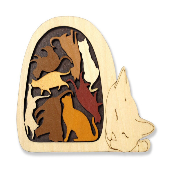 

Головоломка Constantin puzzle Cat basket | Корзина для кошек C5066/6d