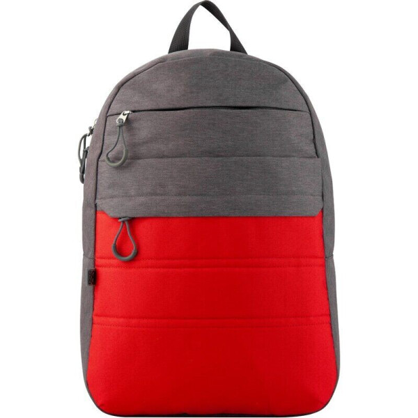 

Рюкзак GoPack Сity 118-1 серый, красный (GO20-118L-1)