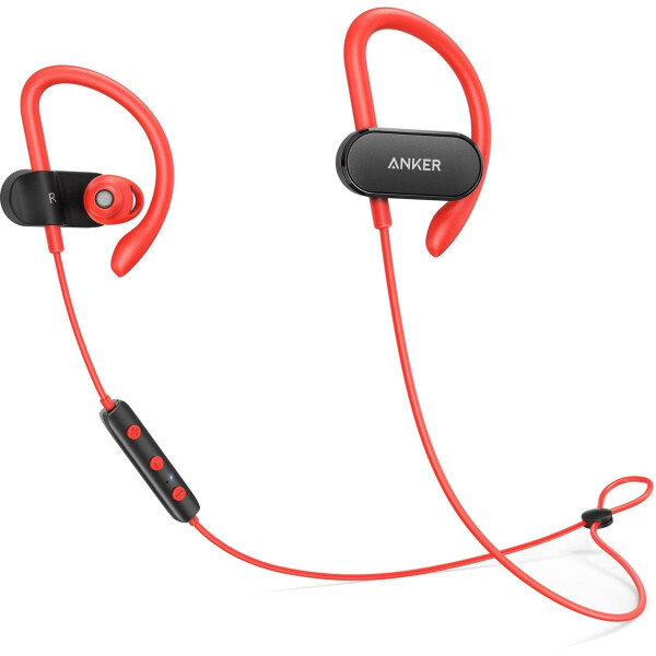 

Наушники Anker SoundBuds Curve Black/Red (A3263HL1)